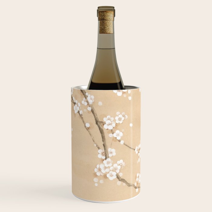 Spring Ume Flower / korean painting / chinoiserie Wine Chiller Gallery Image 1