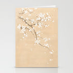 Spring Ume Flower / korean painting / chinoiserie Stationery Card Gallery Image 2