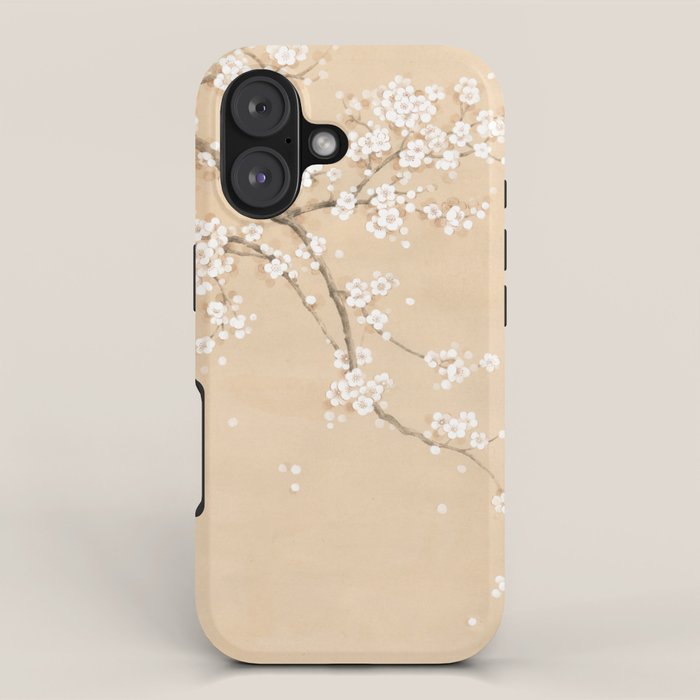 Spring Ume Flower / korean painting / chinoiserie iPhone Case Gallery Image 1
