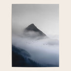 Still Summit - Birds Over Foggy Ridge Poster Gallery Image 4