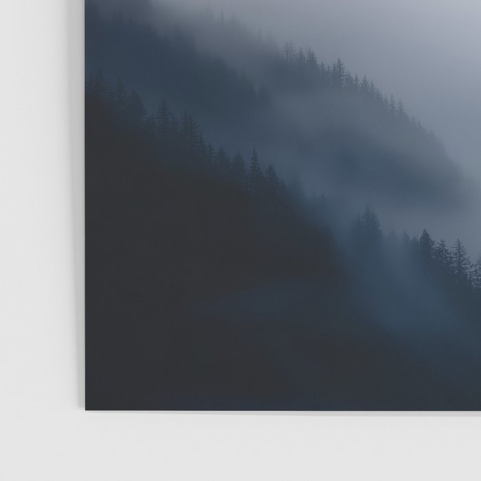 Still Summit - Birds Over Foggy Ridge Poster Gallery Image 3