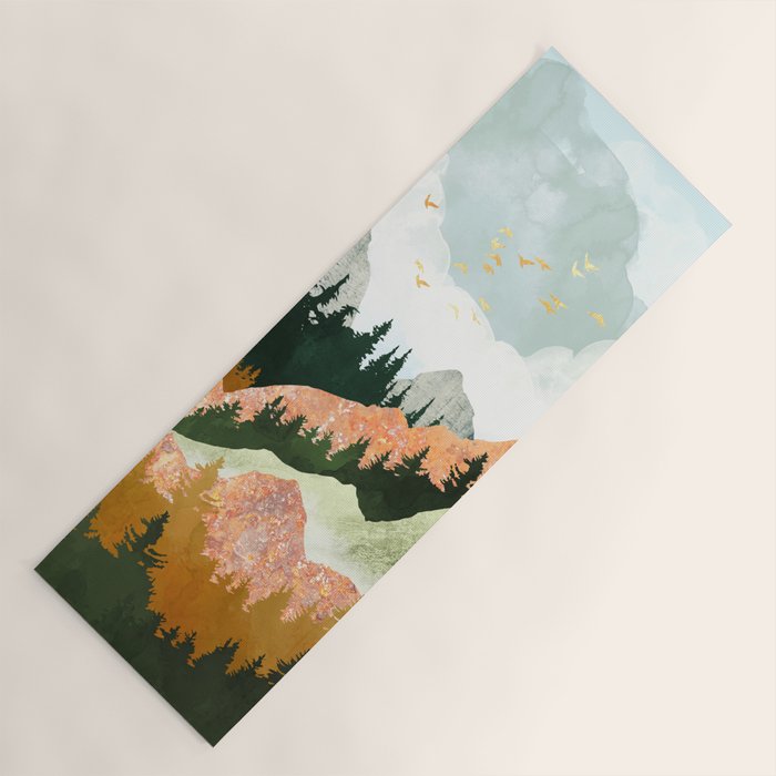 Spring Flight II Yoga Mat Gallery Image 1