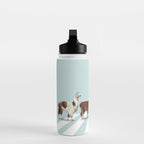 Llama The Abbey Road #1 Water Bottle Gallery Image 3