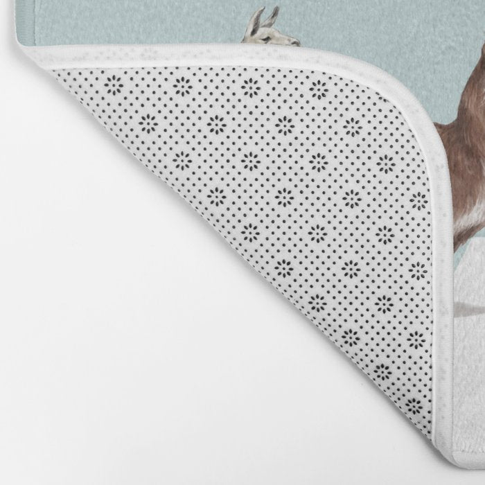 Llama The Abbey Road #1 Bath Mat Gallery Image 2