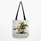 âWinchester Horse and Riderâ by Philip R Goodwin Tote Bag Gallery Image 2