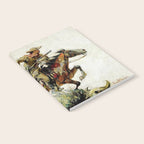 âWinchester Horse and Riderâ by Philip R Goodwin Notebook Gallery Image 2