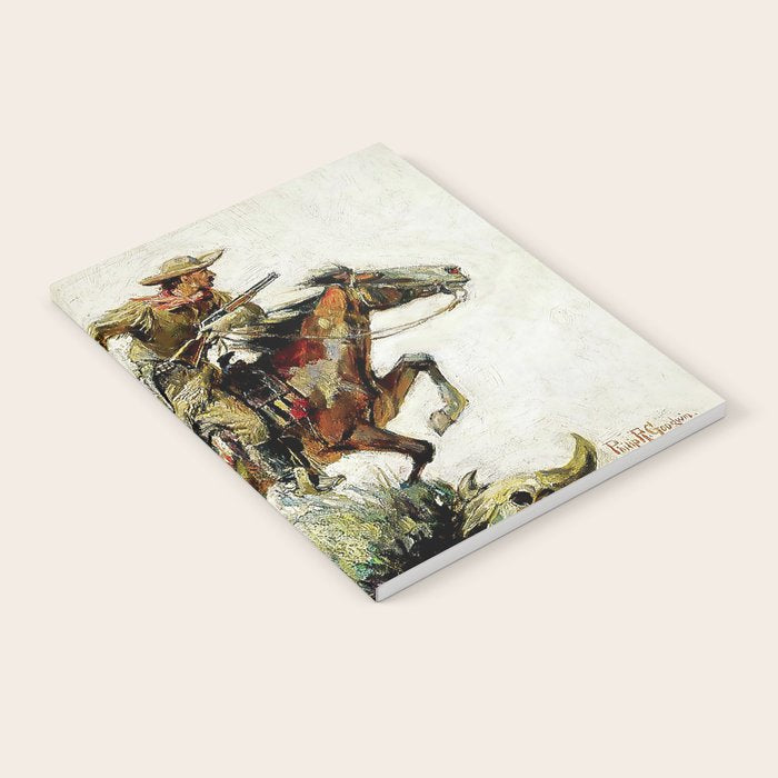 âWinchester Horse and Riderâ by Philip R Goodwin Notebook Gallery Image 2
