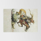 âWinchester Horse and Riderâ by Philip R Goodwin Rug Gallery Image 2