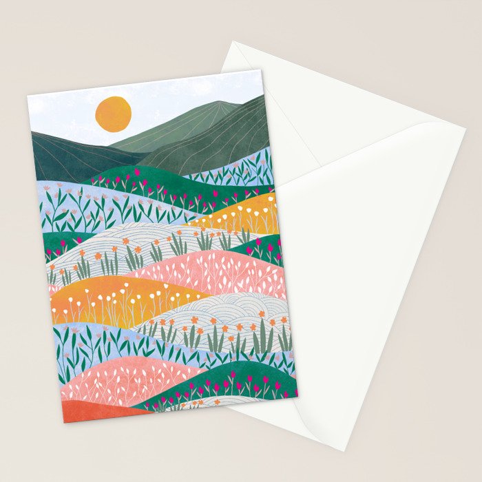 Spring Mountains Stationery Card Gallery Image 2