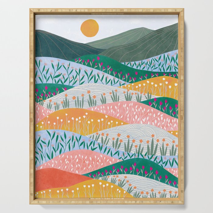 Spring Mountains Serving Tray Gallery Image 1