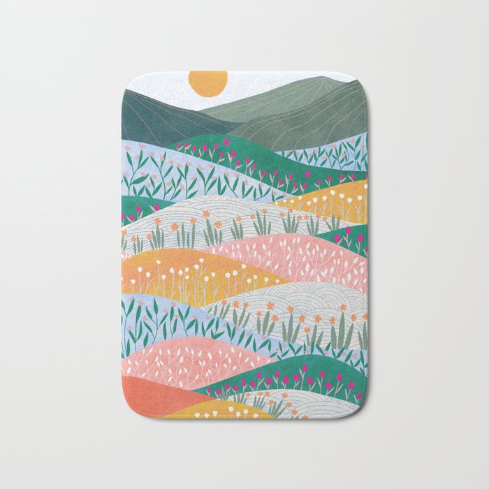 Spring Mountains Bath Mat Gallery Image 1