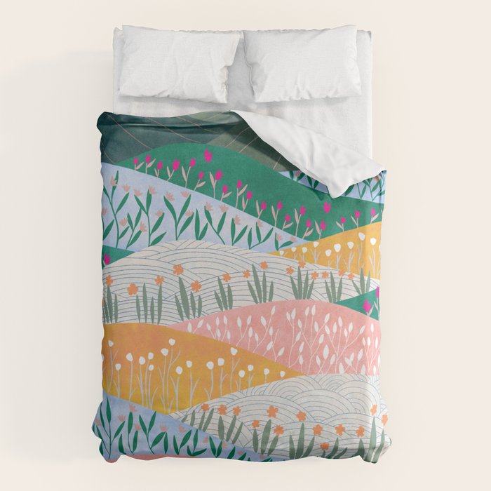 Spring Mountains Duvet Cover Gallery Image 1