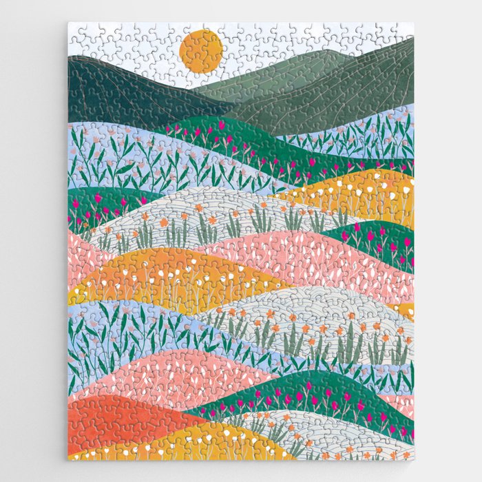 Spring Mountains Jigsaw Puzzle Gallery Image 1