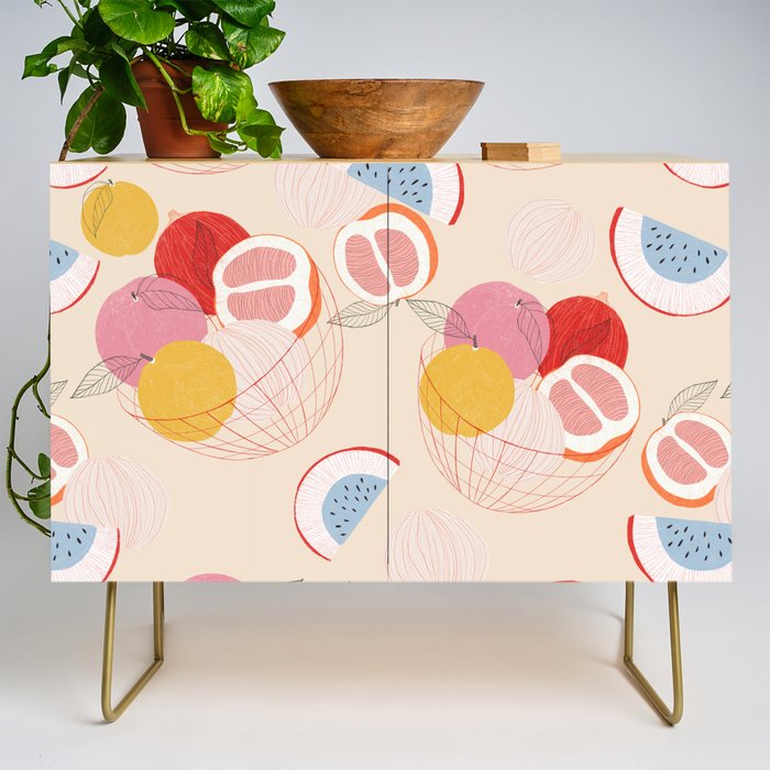 Tokyo japan fruit collection I Credenza Gallery Image 1