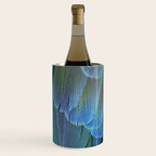 Blue Feathers #2 - Modern Photograph Wine Chiller Gallery Image 2