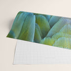 Blue Feathers #2 - Modern Photograph Wrapping Paper Gallery Image 2