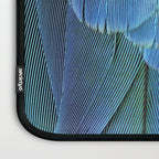 Blue Feathers #2 - Modern Photograph Laptop Sleeve Gallery Image 3