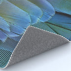 Blue Feathers #2 - Modern Photograph Rug Gallery Image 4