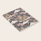 Fox Cubs in Moonlit Garden Notebook Gallery Image 2
