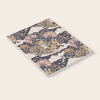 Fox Cubs in Moonlit Garden Notebook Gallery Image 3