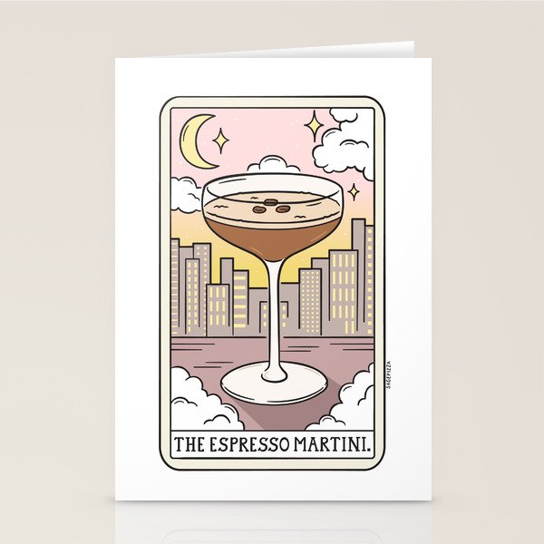 ESPRESSO MARTINI READING Stationery Card Gallery Image 2