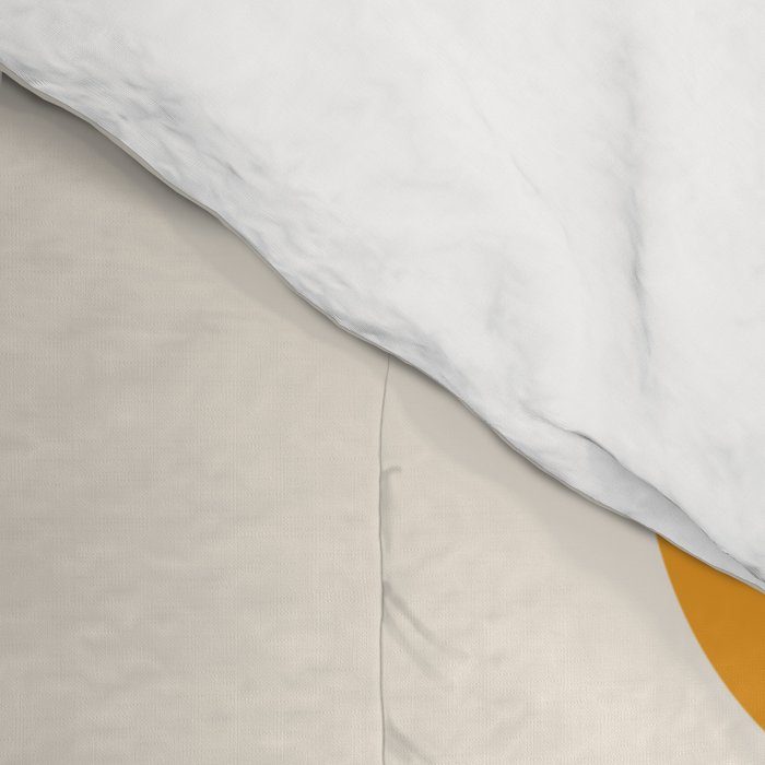 Abstraction_SUN_DOUBLE_LINE_POP_ART_Minimalism_001C Comforter Gallery Image 4