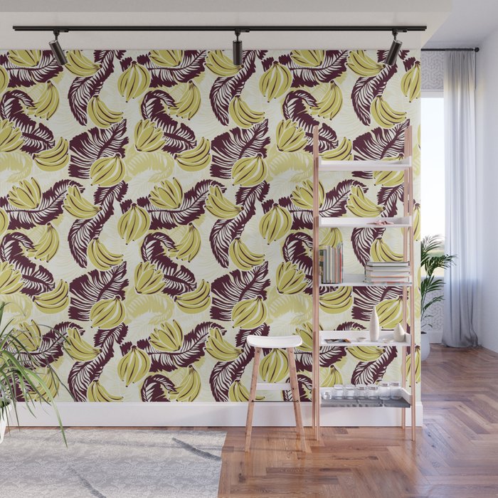 Bananas Wall Mural Gallery Image 1