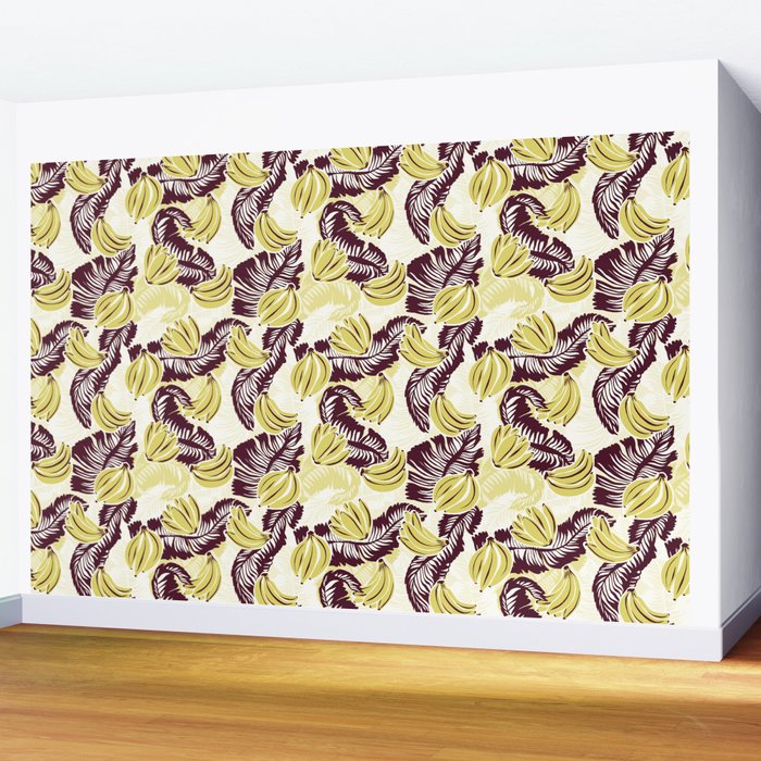 Bananas Wall Mural Gallery Image 2