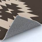 Southwestern Minimalism XXV - Mocha Brown Rug Gallery Image 4
