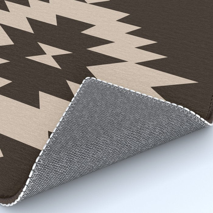 Southwestern Minimalism XXV - Mocha Brown Rug Gallery Image 4