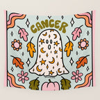 Cancer Ghost Wall Tapestry Gallery Image 4