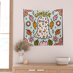 Cancer Ghost Wall Tapestry Gallery Image 2
