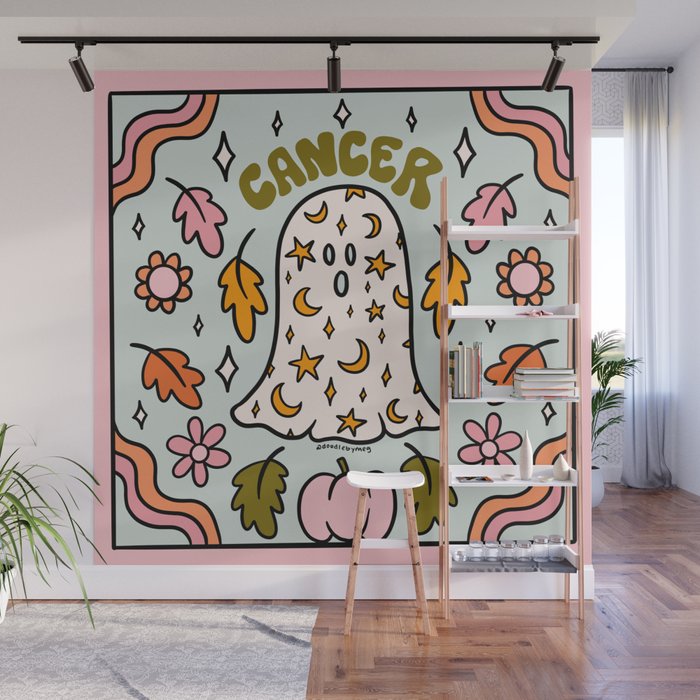 Cancer Ghost Wall Mural Gallery Image 1