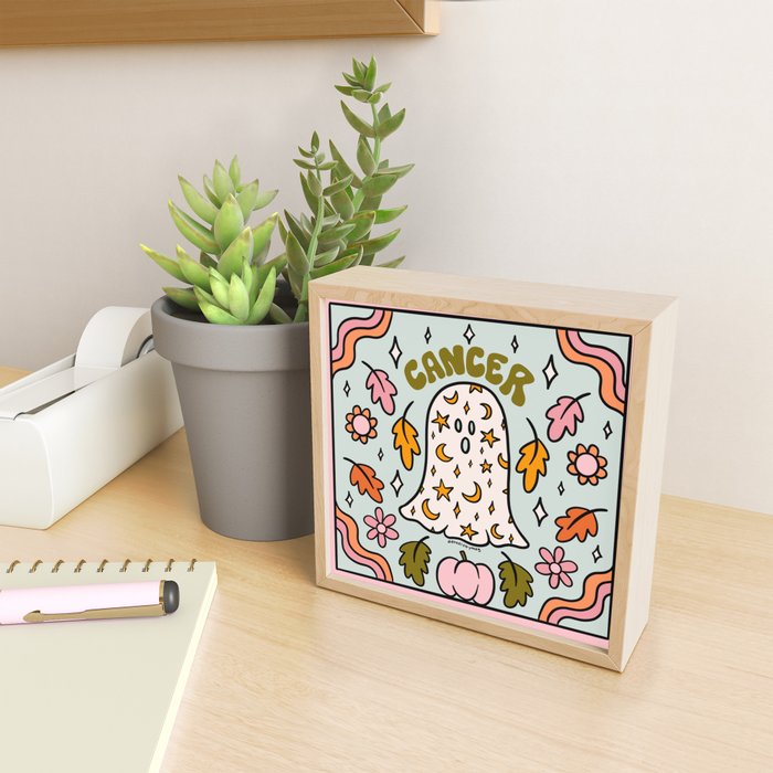 Cancer Ghost Mini Art Print Gallery Image 2