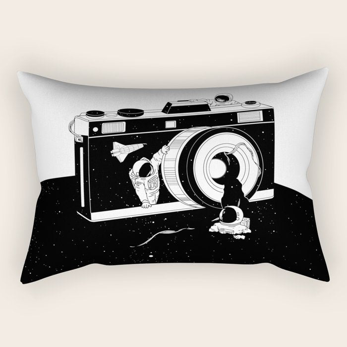 Captured Universe Rectangular Pillow Gallery Image 1