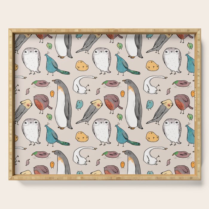 Lump Birds Serving Tray Gallery Image 1