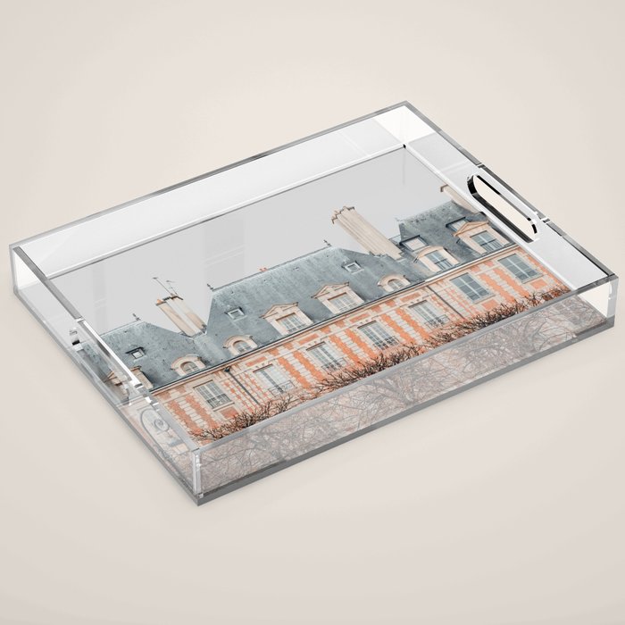 Place des Vosges - Paris Travel Photography Acrylic Tray Gallery Image 1