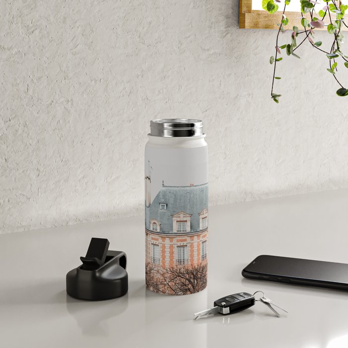 Place des Vosges - Paris Travel Photography Water Bottle Gallery Image 4