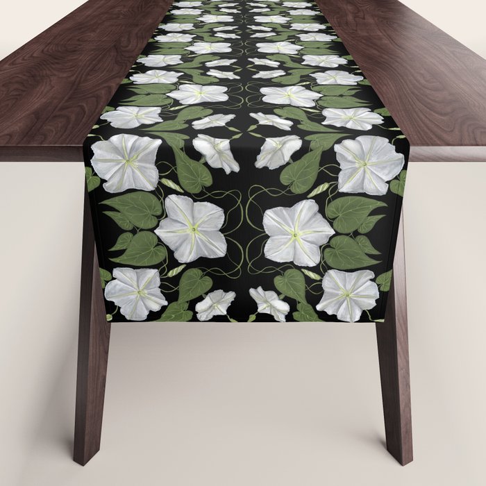 Moonflowers Table Runner Gallery Image 1