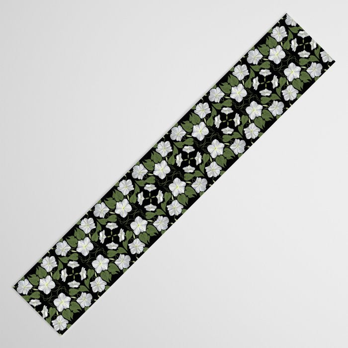 Moonflowers Table Runner Gallery Image 3