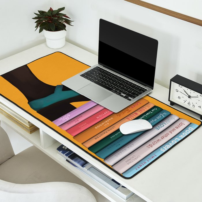 Stacked on Love Desk Mat Gallery Image 2