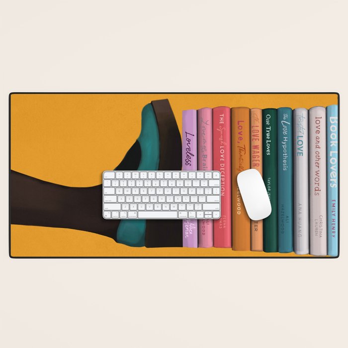 Stacked on Love Desk Mat Gallery Image 1