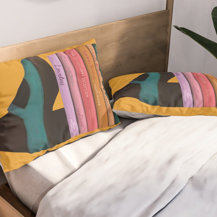 Stacked on Love Pillow Sham Gallery Image 2