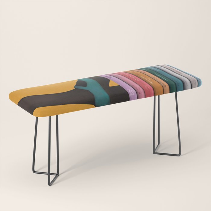 Stacked on Love Bench Gallery Image 1
