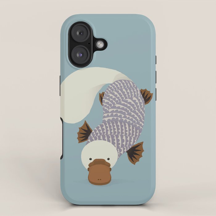 Whimsical Platypus iPhone Case Gallery Image 1