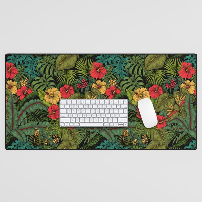 Tropical garden Desk Mat Gallery Image 1