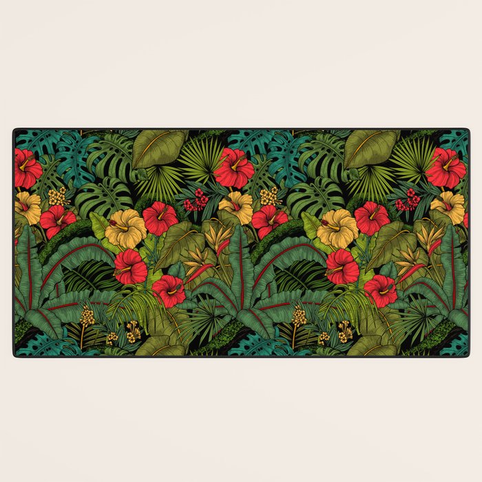 Tropical garden Desk Mat Gallery Image 3
