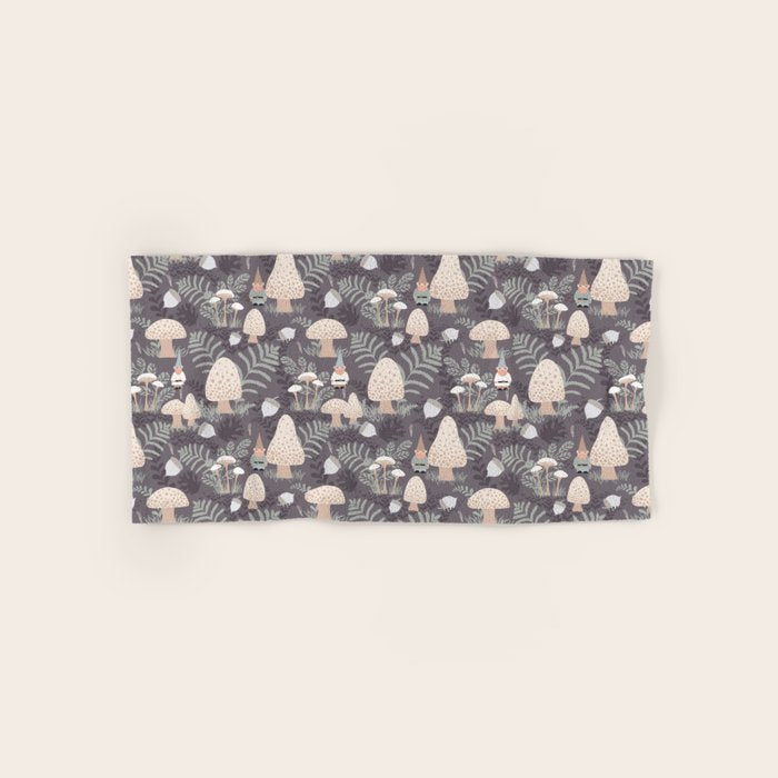 Forest Gnomes Bath Towel Gallery Image 1