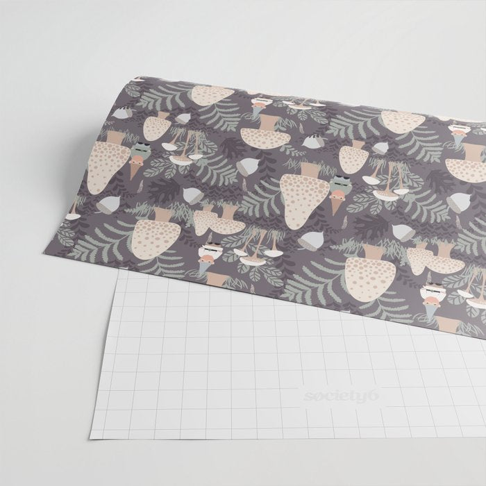 Forest Gnomes Wrapping Paper Gallery Image 2