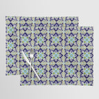 Talavera Mexican Tile IN BLU Placemat Gallery Image 1
